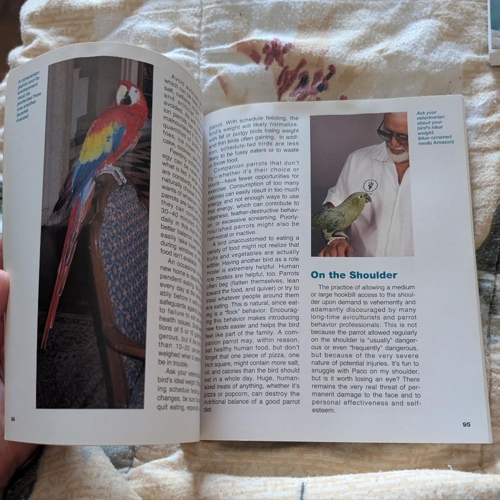 Set Of Three Parrot Training Books - Picture 6 of 8